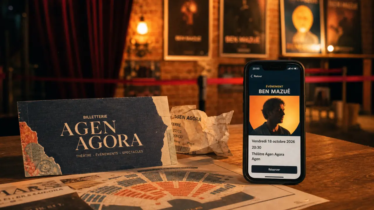 Billetterie spectacle agen : Agen Agora 25/26