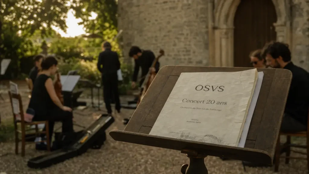 OSVS, l’Orchestre Symphonique des Vals de Saintonge : concerts, tarifs, réservation et ancrage local