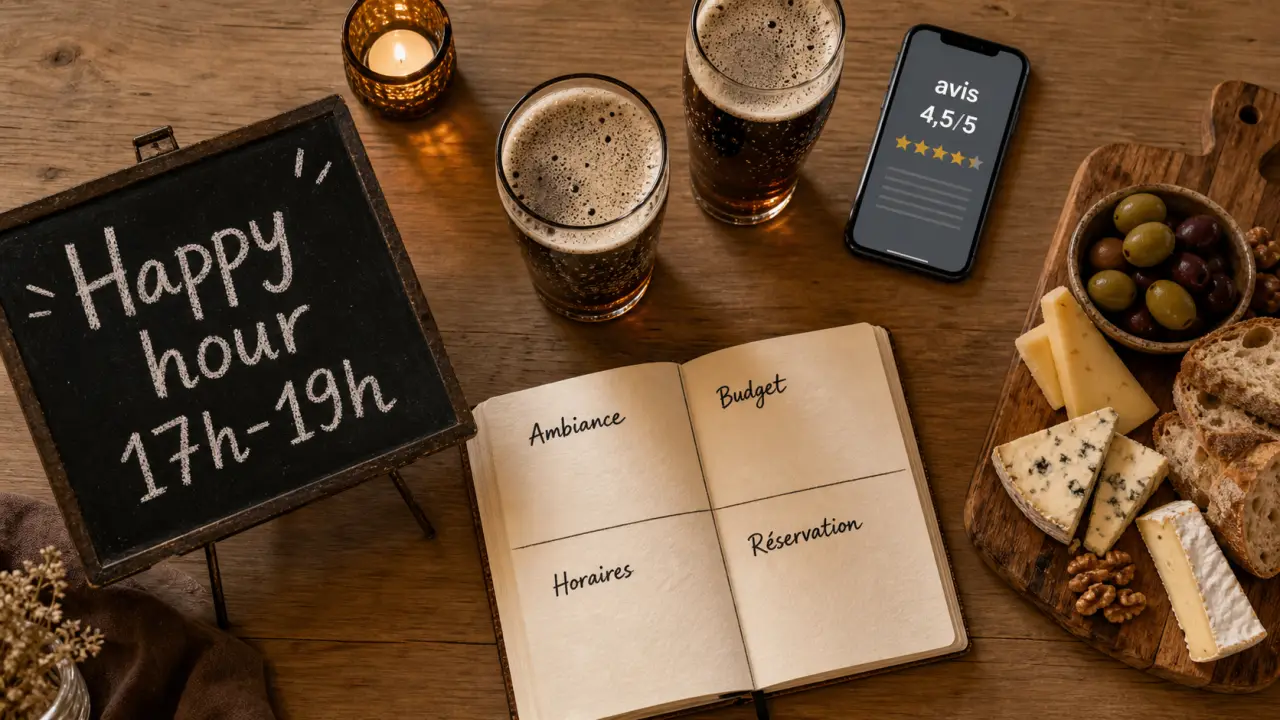 Bars massy happy hour 5,50 € : bières artisanales, horaires 17h-19h