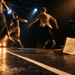 Chorégraphes français en répétition, danse contemporaine