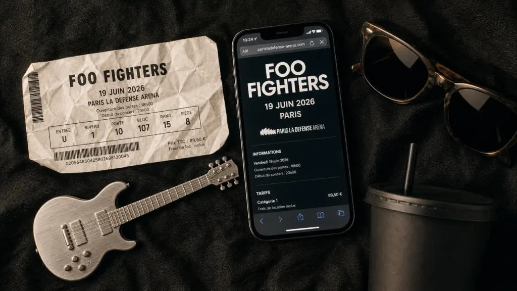 Concert Foo Fighters 2026 à Paris : date unique, billets sous tension et retour après 9 ans