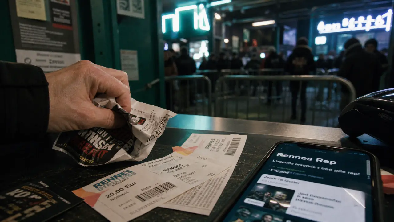 Concert rennes rap : billets et flyer en billetterie à Rennes
