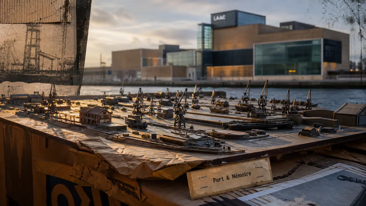 Dunkerque musées : maquette du port et musée Port & Mémoire
