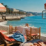 Opéra plage : restaurant et plage privée à Nice, vue mer