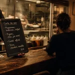 Restaurant comptoir cuisine Bordeaux : comptoir, carte courte et ambiance chaude