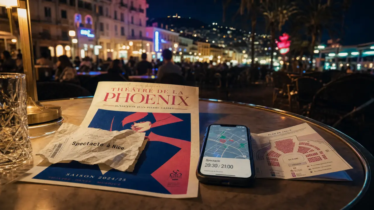 Spectacle nice : billets, horaires et plan de salle à Nice