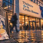 Croix rousse theatre : façade du Théâtre de la Croix-Rousse à Lyon