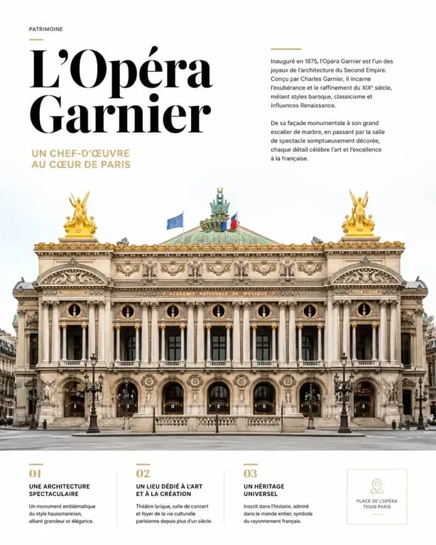 Opéra Garnier Paris quartier Opéra Madeleine