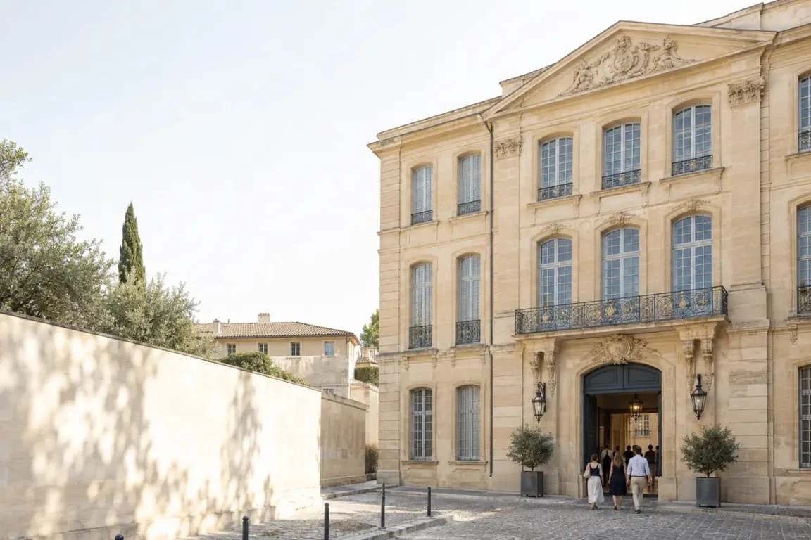 Aix-en-Provence musées : Hôtel de Caumont et son architecture patrimoniale