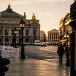 Opéra Madeleine 8e Paris : photo boulevard vers l’Opéra Garnier et la Madeleine