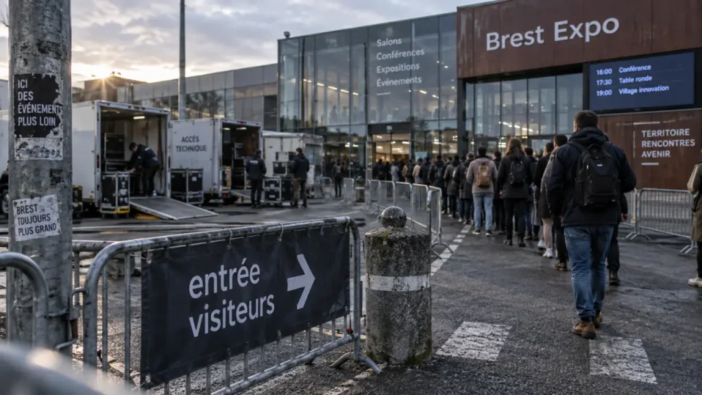 Parc des expositions de Penfeld : 14 000 m² pour salons, concerts et congrès à Guilers