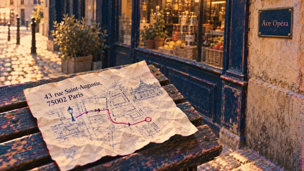 Ace Opéra à Paris : adresse du 43 rue Saint-Augustin et horaires