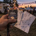 Festivals de musique : pass en carton, billets agrafés, festival en France