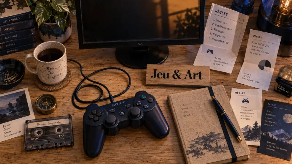 Le jeu vidéo est-il un art ? Création, interactivité et regard critique