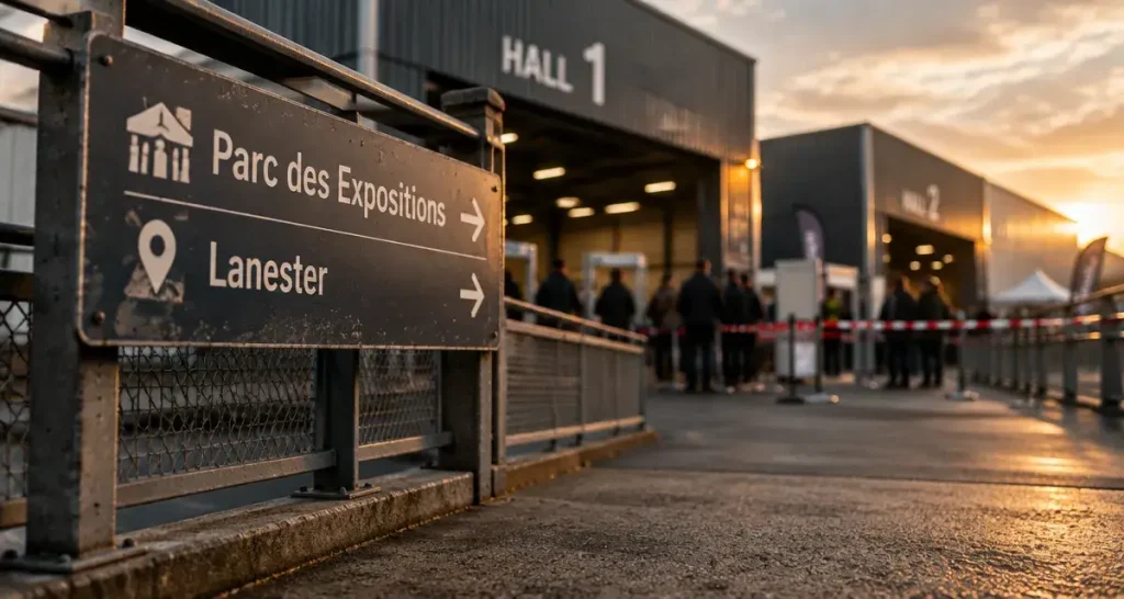 12 000 m² de halls et 4 salles : ce que propose le parc des expositions de Lanester