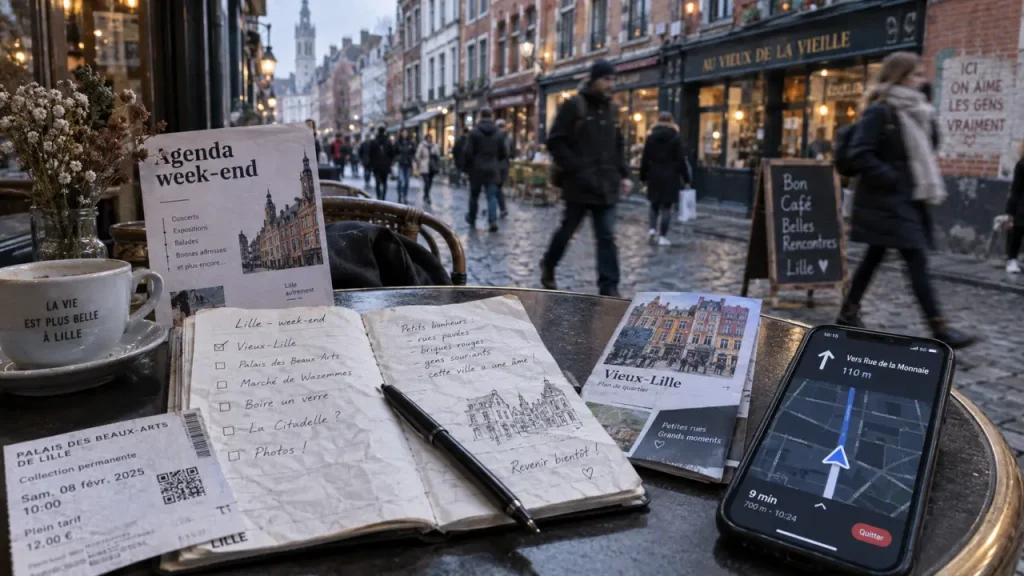 Que faire à Lille ce week-end ? 4 parcours selon la météo, le budget et votre groupe